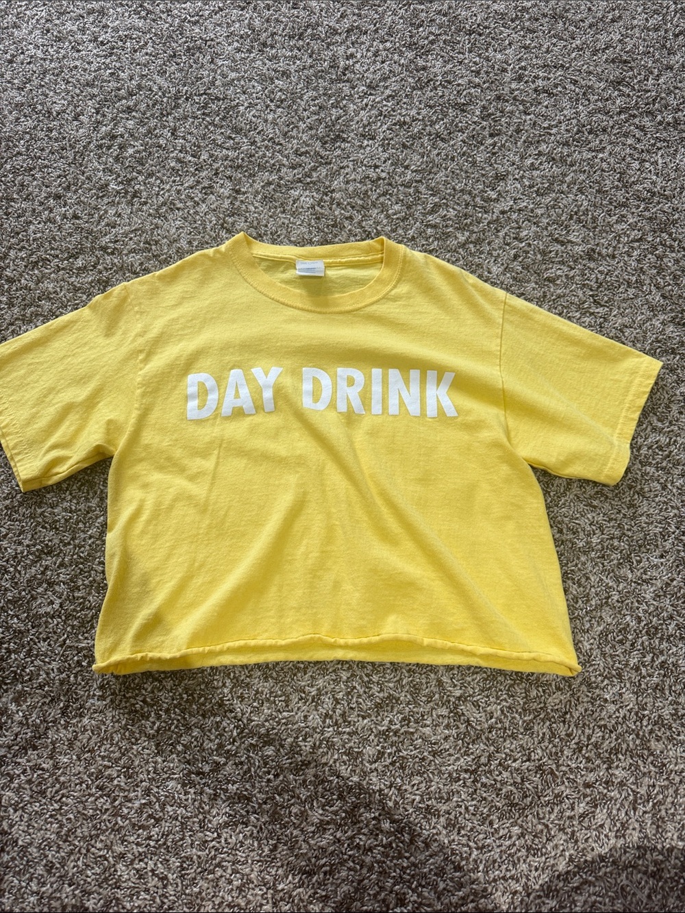 Deep Eddys “Day Drink” cropped tee